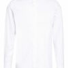 Fil Noir Hemd Fabio Shaped Fit Mit Stehkragen weiss
