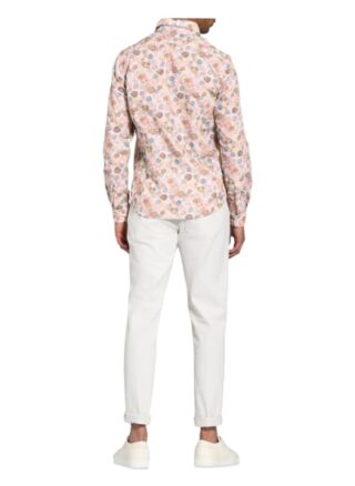 Fil Noir Hemd Treviso Shaped Fit beige