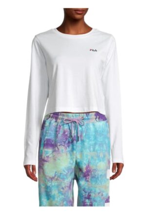 Fila Langarmshirt weiss