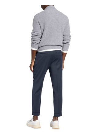 Filippa K Terry Business-Hose Herren, Blau