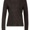 Filippa K Longsleeve Aus Leinen schwarz