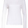 Filippa K Longsleeve Aus Leinen weiss