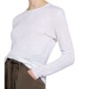 Filippa K Longsleeve Aus Leinen weiss