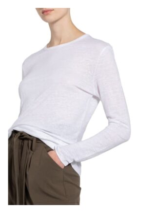 Filippa K Longsleeve Aus Leinen weiss