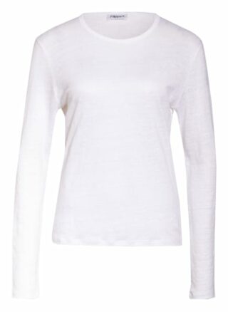 Filippa K Longsleeve Aus Leinen weiss