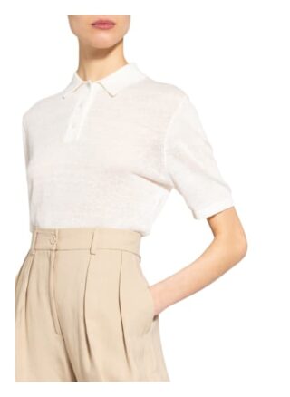 Filippa K Poloshirt Angeline Aus Leinen weiss