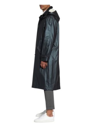Filippa K Regenmantel Herren, Schwarz