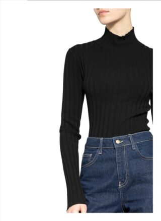 Filippa K Rollkragenpullover Linnea schwarz