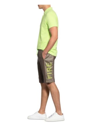 FIRE+ICE Leon Sweatshorts Herren, Grün