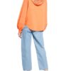 Floer Hoodie orange