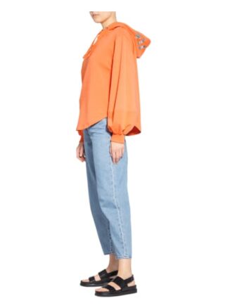 Floer Hoodie orange
