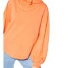 Floer Hoodie orange