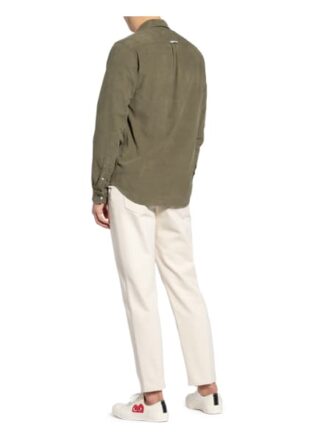 forét Cord-Overshirt Herren, Grün