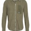 forét Cord-Overshirt Herren, Grün