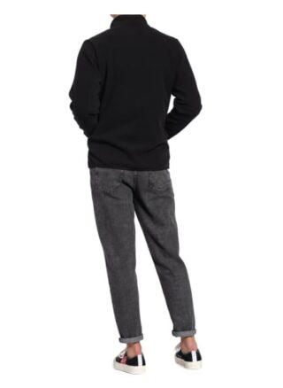 Forét Fleecejacke schwarz
