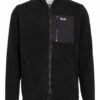 Forét Fleecejacke schwarz