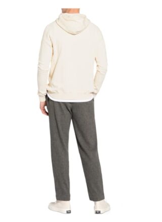 forét Bison Hoodie Herren, Weiß