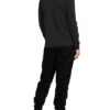 forét Longsleeve Herren, Schwarz