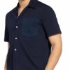 forét Duck Resorthemd Herren, Blau