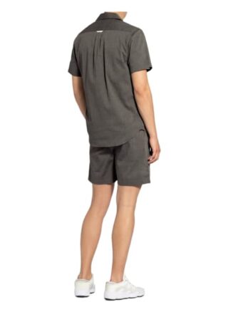 forét Duck Casual-Hemd Herren, Grau