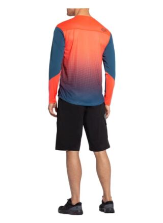Fox Racing Radshirt Flexair Mit Mesh-Einsätzen rot