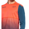 Fox Racing Radshirt Flexair Mit Mesh-Einsätzen rot