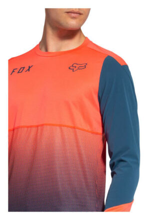 Fox Racing Radshirt Flexair Mit Mesh-Einsätzen rot