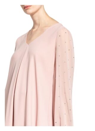 Frank Lyman Blusenshirt Mit Schmucksteinbesatz rosa