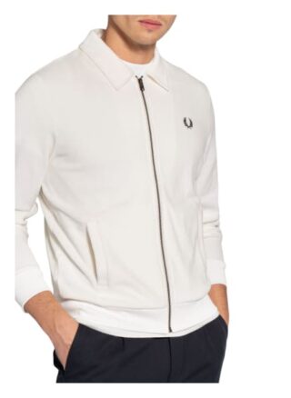 Fred Perry Sweatjacke Herren, Weiß