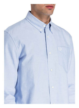 Fred Perry Casual-Hemd Herren, Blau