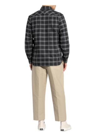 Fred Perry Hemd Regular Fit schwarz