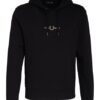 Fred Perry Hoodie schwarz