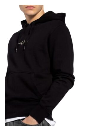 Fred Perry Hoodie schwarz