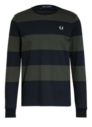 Fred Perry Longsleeve gruen
