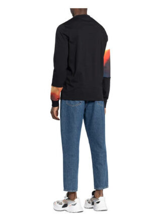 Fred Perry Longsleeve schwarz