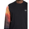 Fred Perry Longsleeve schwarz