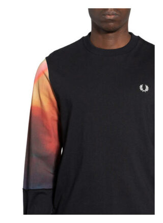 Fred Perry Longsleeve schwarz