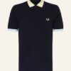 Fred Perry Pique-Poloshirt Herren, Blau