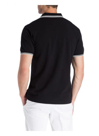 Fred Perry Pique-Poloshirt Herren, Schwarz