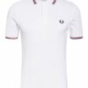 Fred Perry Pique-Poloshirt Herren, Weiß