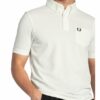 Fred Perry Piqué-Poloshirt weiss