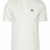 Fred Perry Piqué-Poloshirt weiss