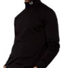 Fred Perry Rollkragenshirt schwarz