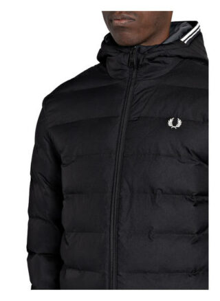 Fred Perry Steppjacke schwarz