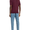 Fred Perry Strick-Poloshirt rot