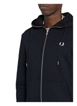 Fred Perry Sweatjacke blau