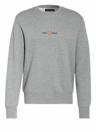 Fred Perry Sweatshirt grau