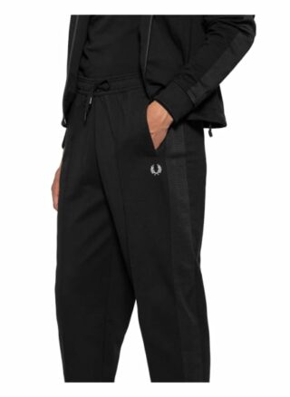 Fred Perry Trainingshose Mit Galonstreifen schwarz