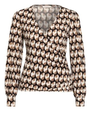 Freequent Blusenshirt Fqmust In Wickeloptik beige