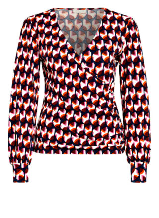 Freequent Blusenshirt Fqmust In Wickeloptik orange